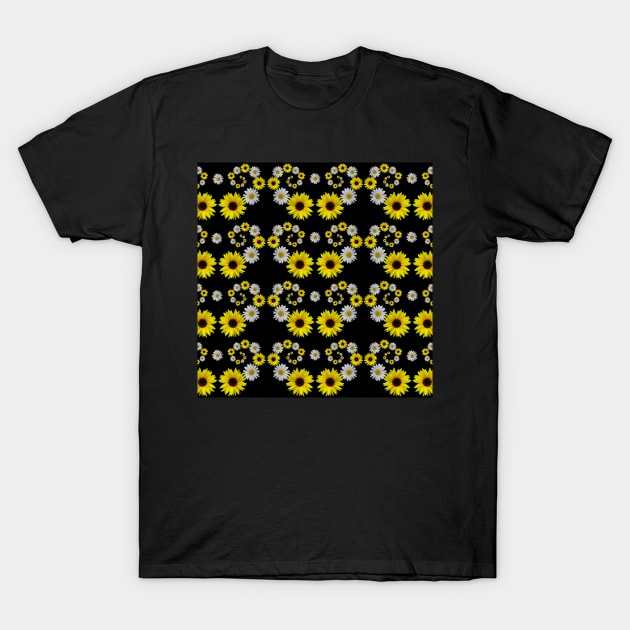 sunflower daisy flower blooming sunflowers daisies blooms T-Shirt by rh_naturestyles